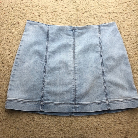 Wild Fable Jean Skirt - Picture 2 of 8